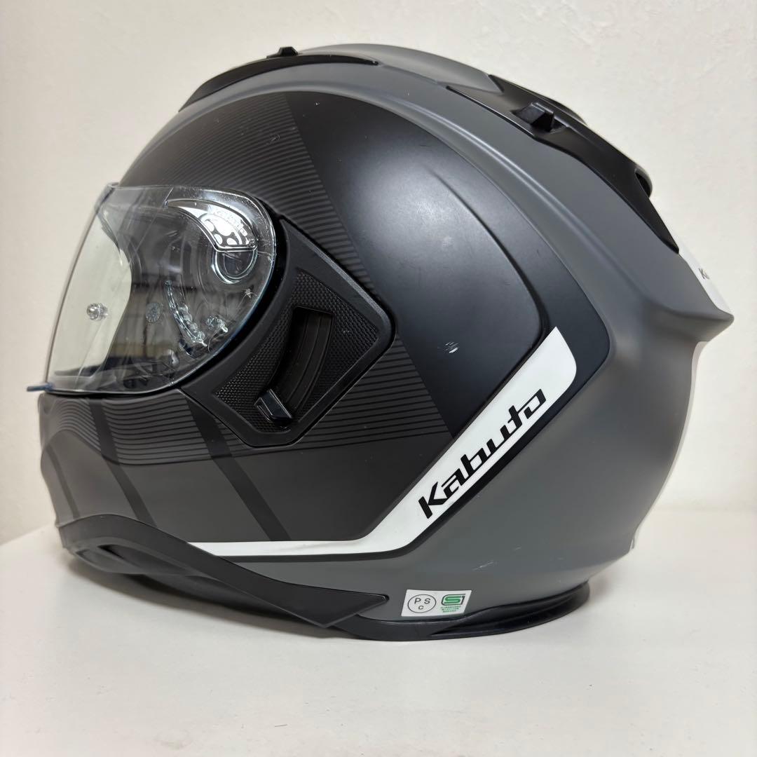 OGK カブト カムイ3 ジェーエム フルフェイス　フラットブラックホワイト