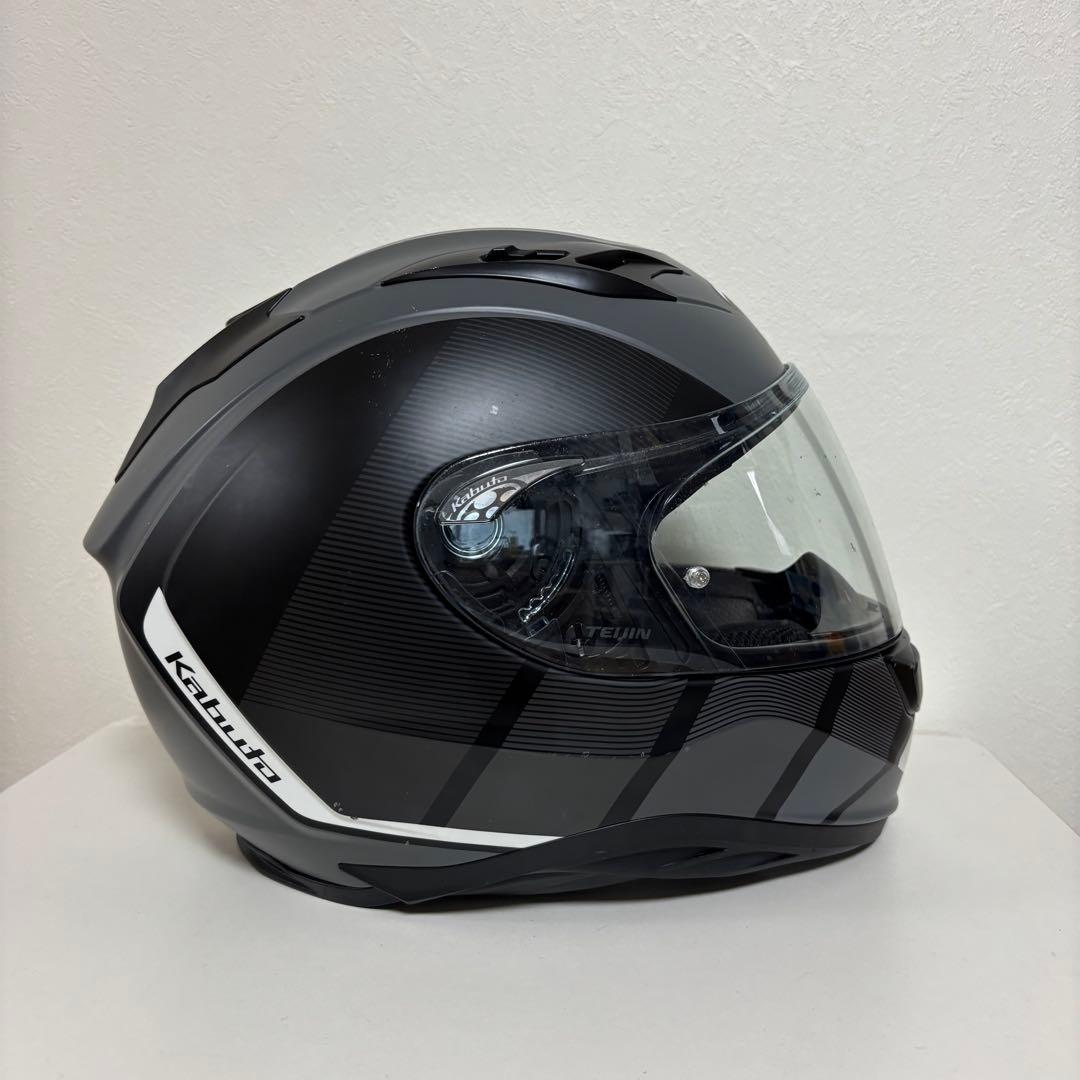 OGK カブト カムイ3 ジェーエム フルフェイス　フラットブラックホワイト