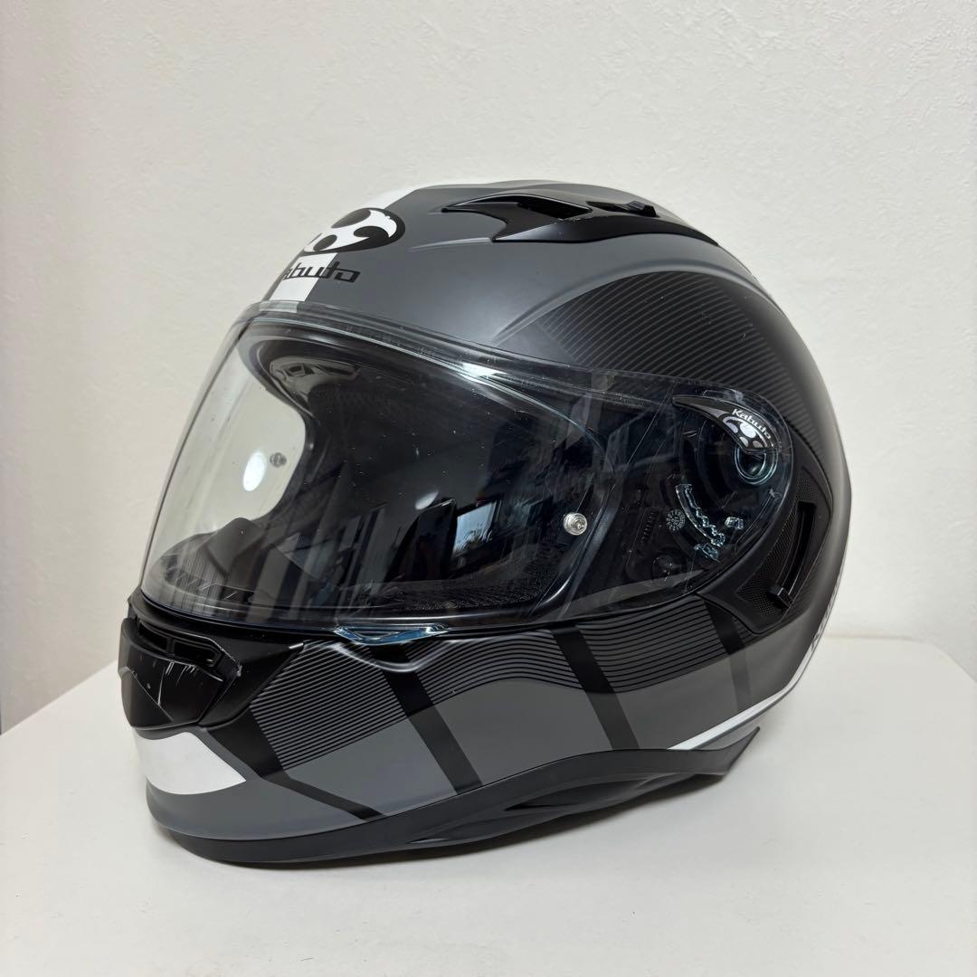 OGK カブト カムイ3 ジェーエム フルフェイス　フラットブラックホワイト