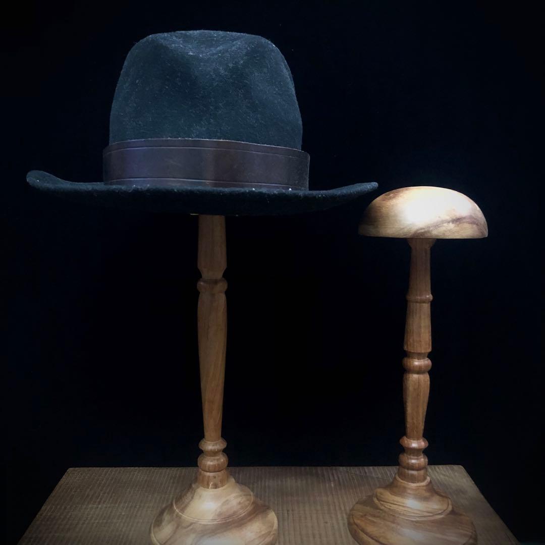 ハンガーラック・ポールハンガー Wooden Hat Stand