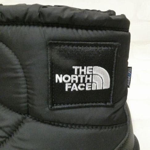 ザノースフェイス ヌプシ ブーティ ウォータープルーフ ロゴショート 25cm黒