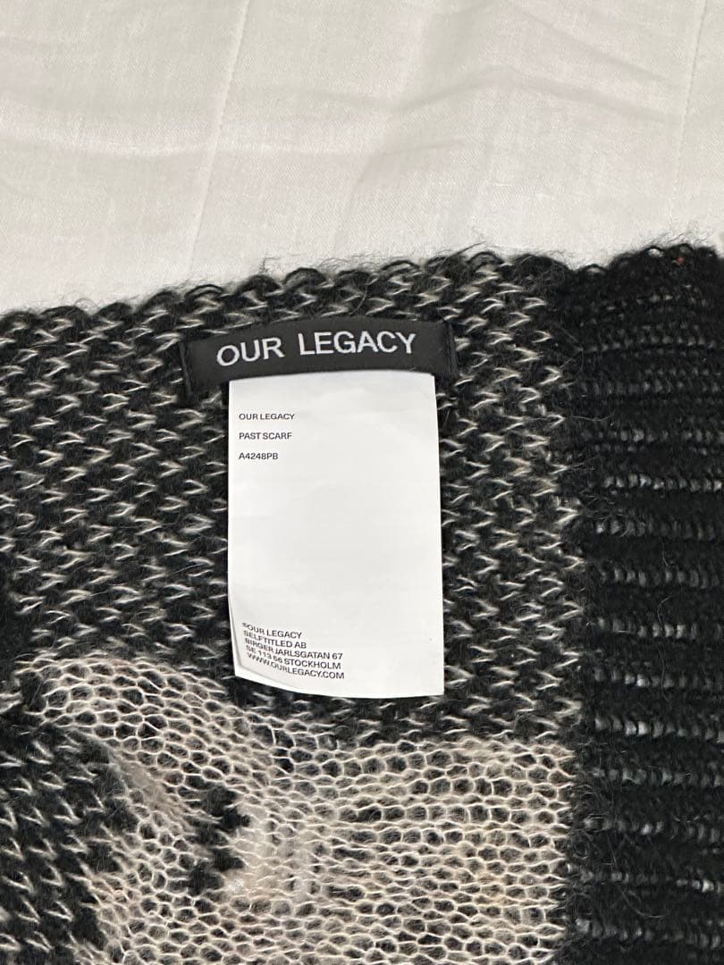 OUR LEGACY PAST SCARF GINGHAM ポーカーズ