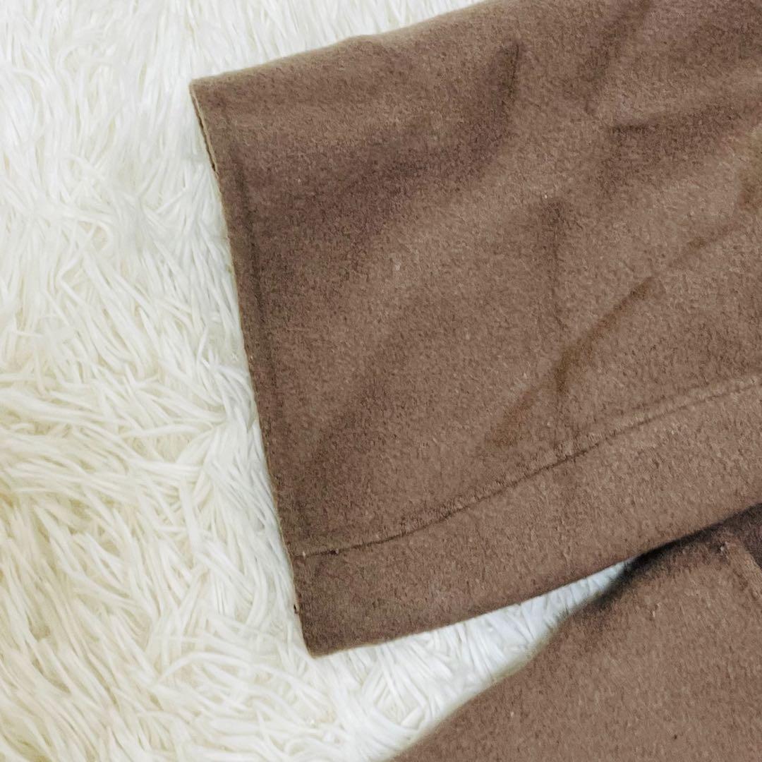 近年　スローブイエナ　HAMILTONダブルフェイスウールチェスターコート