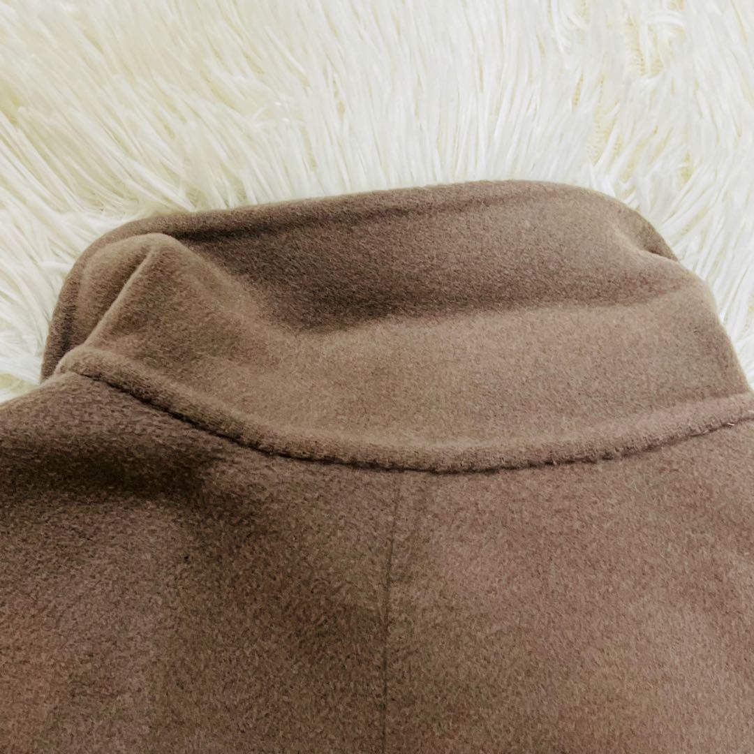 近年　スローブイエナ　HAMILTONダブルフェイスウールチェスターコート