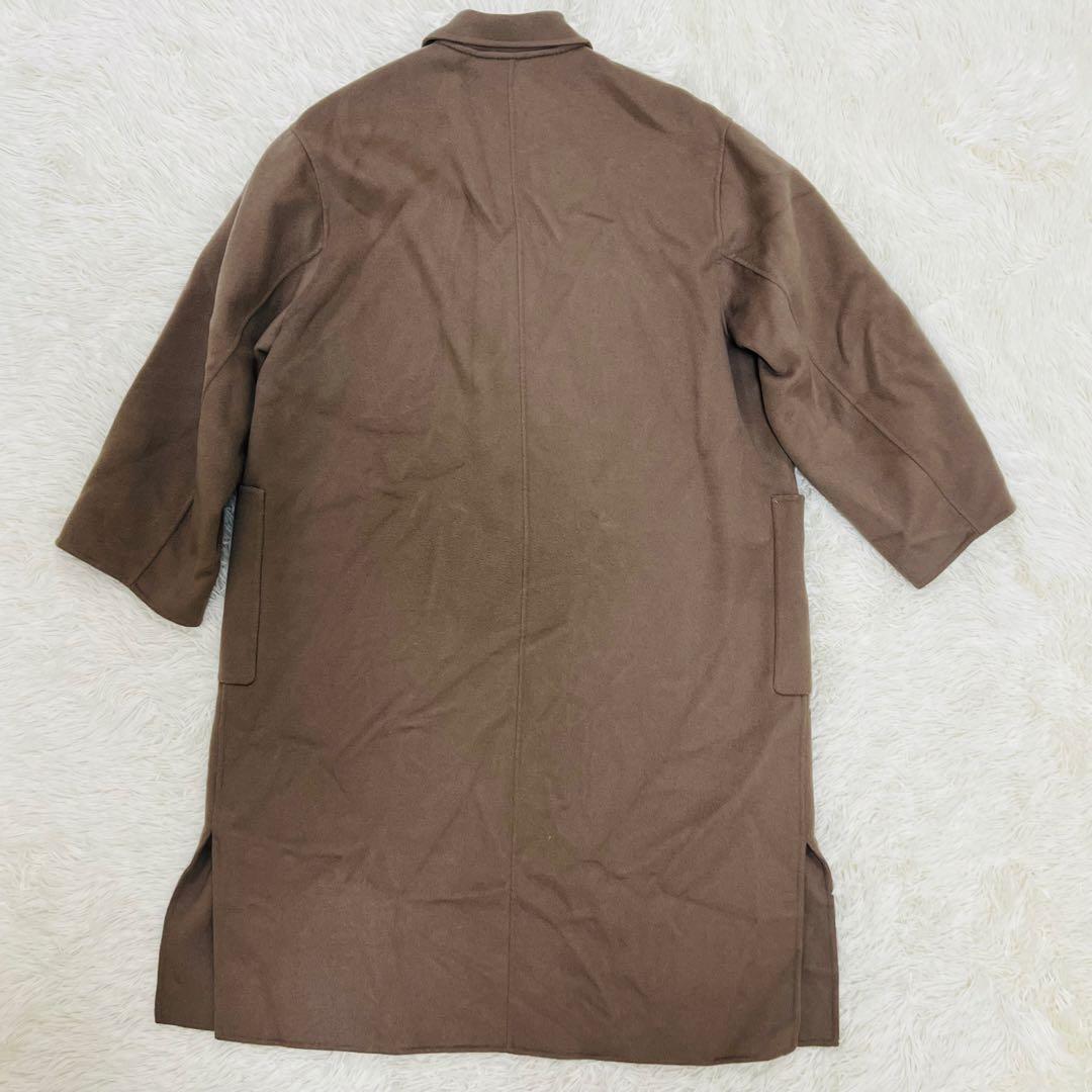 近年　スローブイエナ　HAMILTONダブルフェイスウールチェスターコート