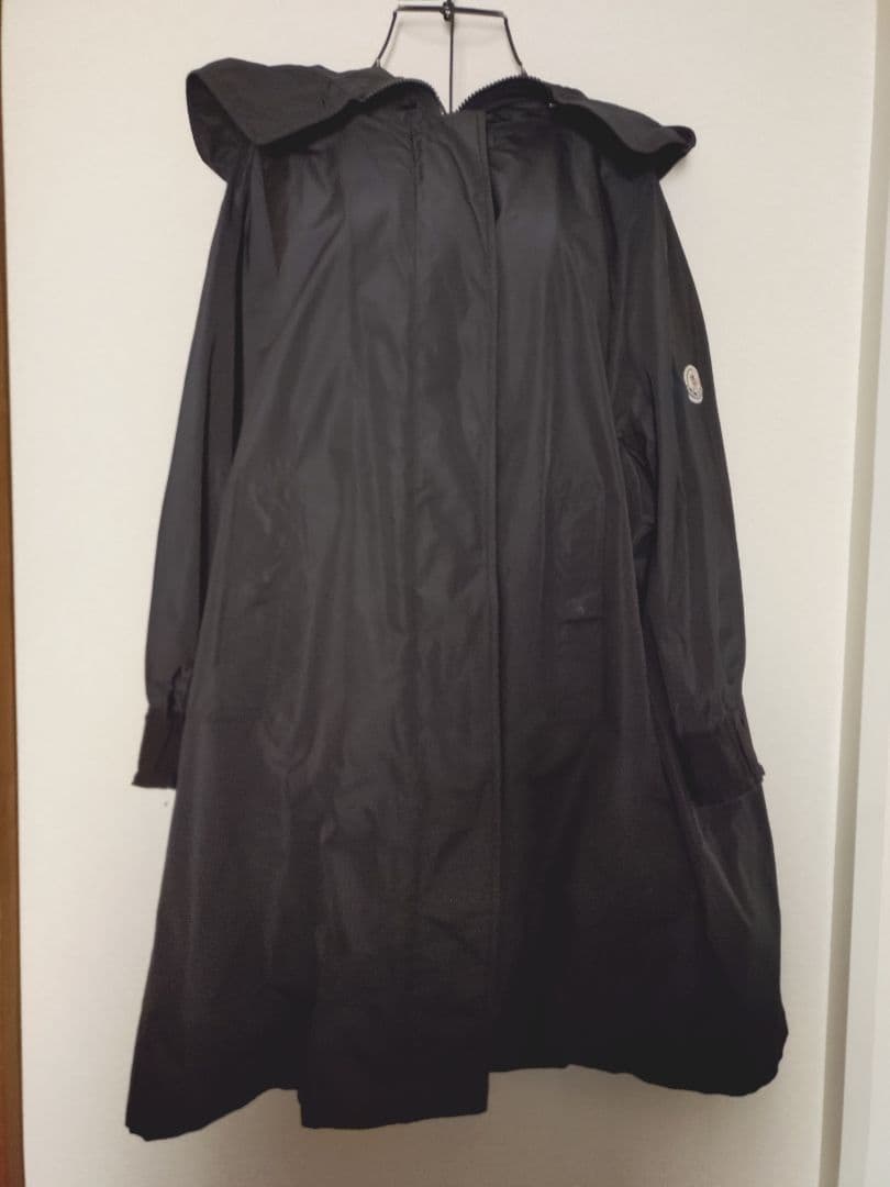 お値下げ♥MONCLER　ナイロンフレアコート　BLACK　サイズ2