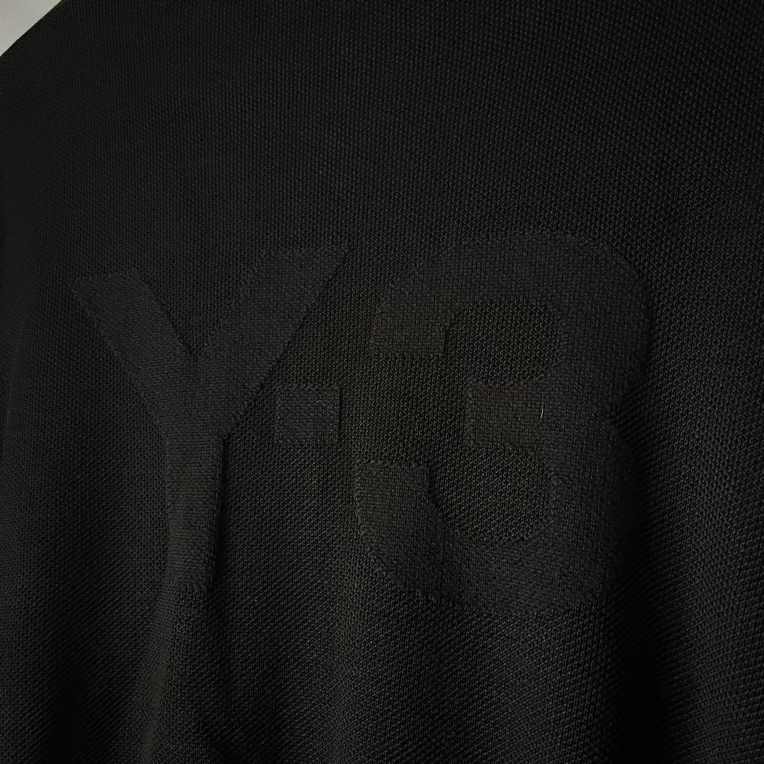 Y-3 ブラック ニット ジップアップジャージ ロング丈 未使用