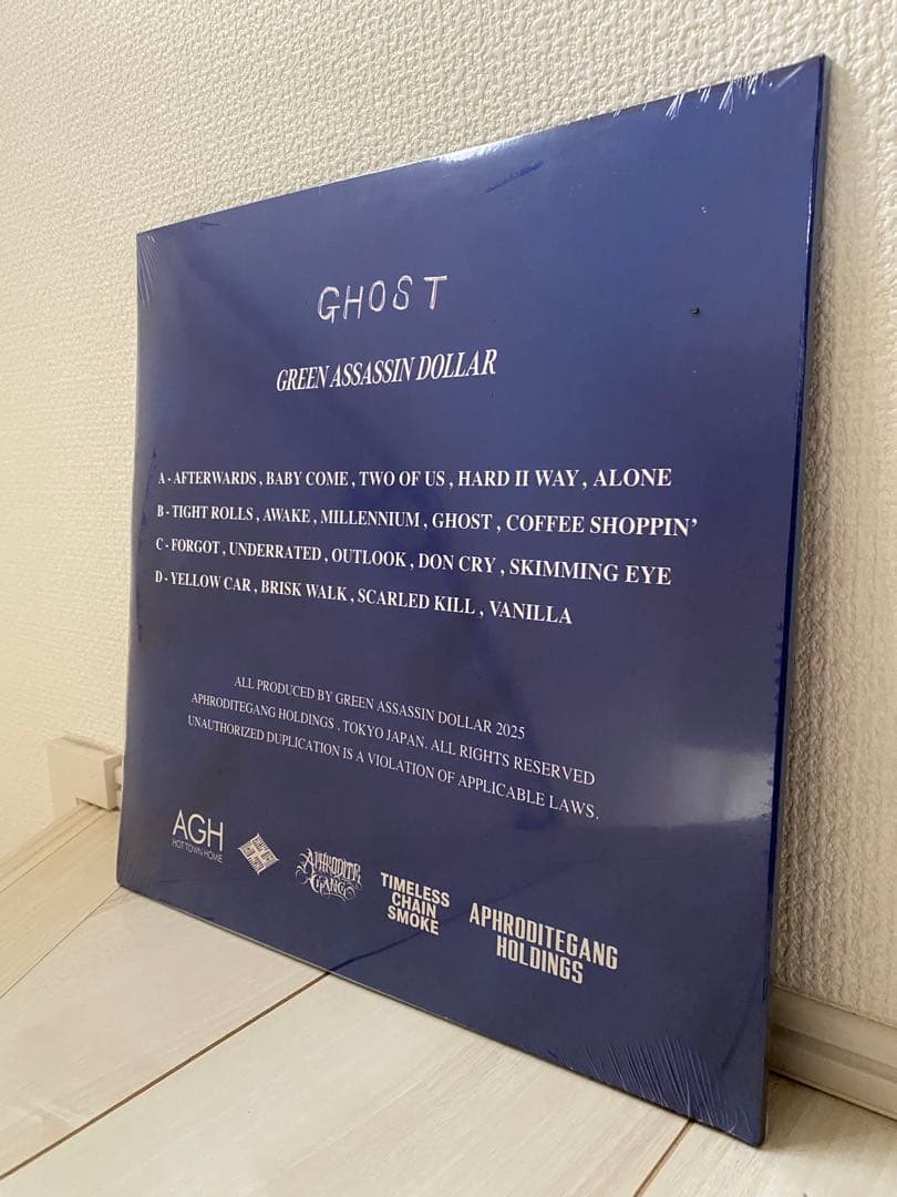 GREEN ASSASSIN DOLLAR 『GHOST』　レコード
