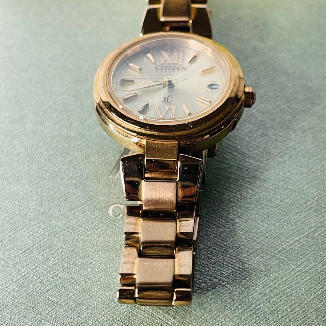 【極美品】CITIZEN XC 腕時計 電波ソーラー サクラピンク ゴールド