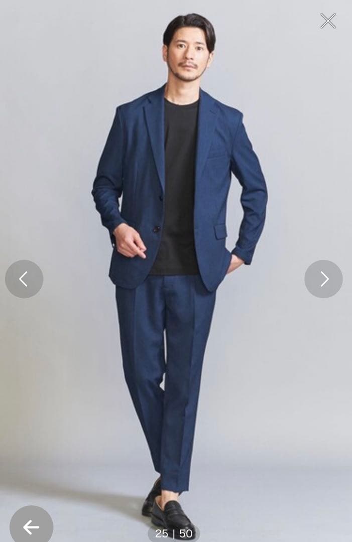 LANATEC セットアップ/背抜きジャケット＆イージーパンツ