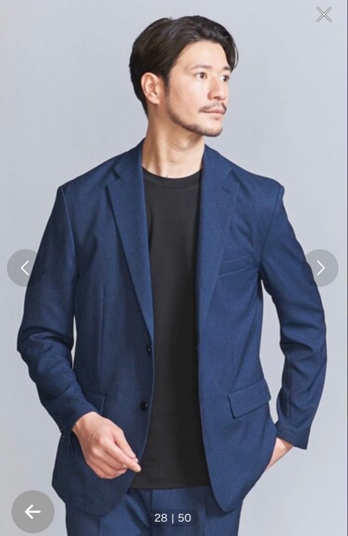 LANATEC セットアップ/背抜きジャケット＆イージーパンツ