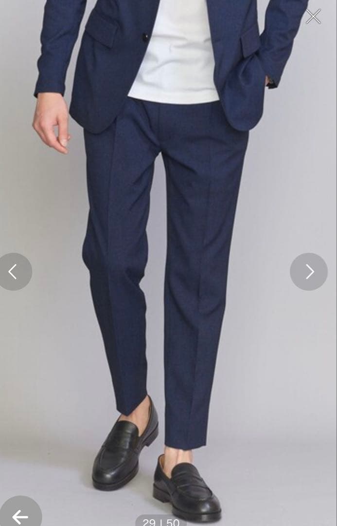 LANATEC セットアップ/背抜きジャケット＆イージーパンツ