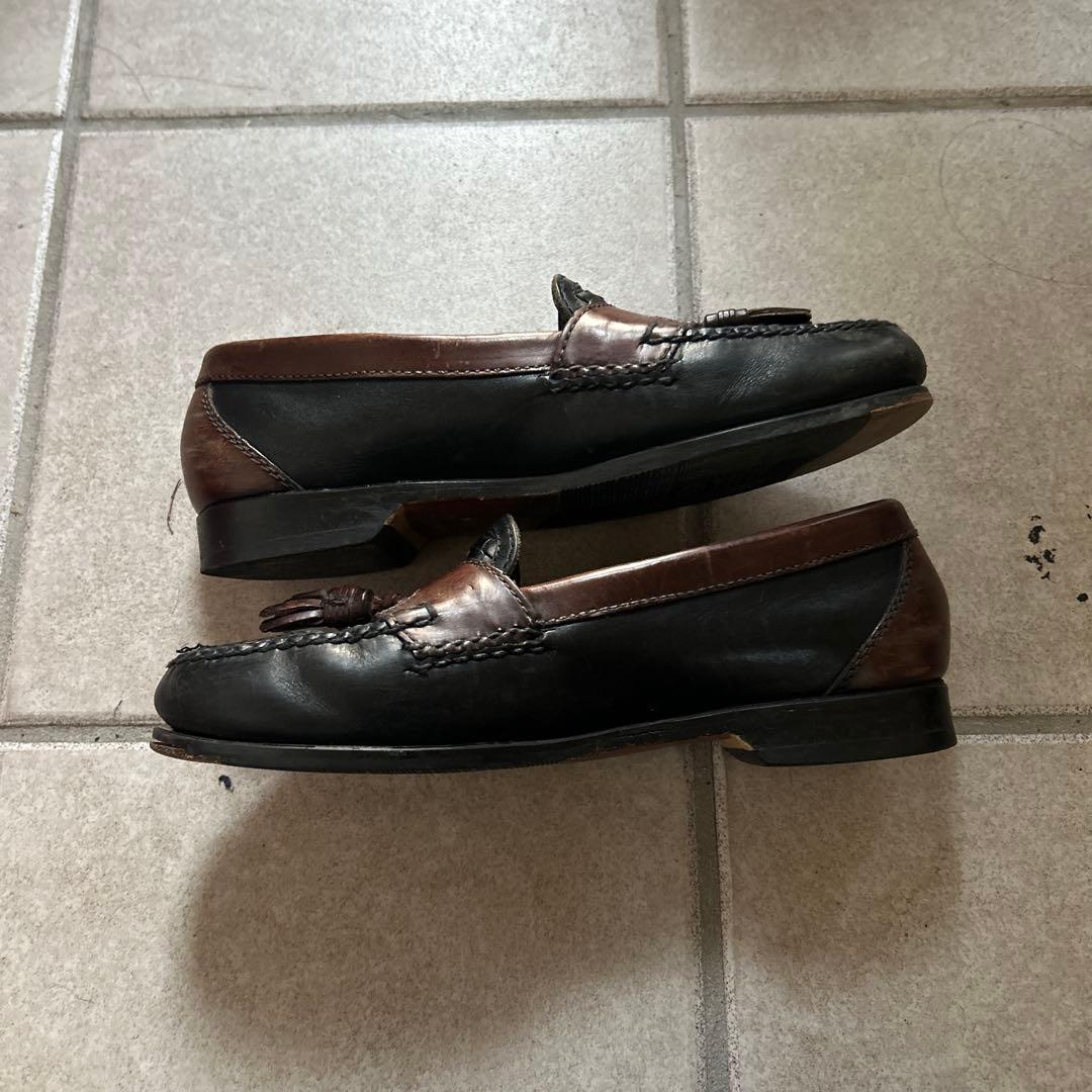 Johnston&Murphy タッセルローファー 2トーン 9 1/2 90s