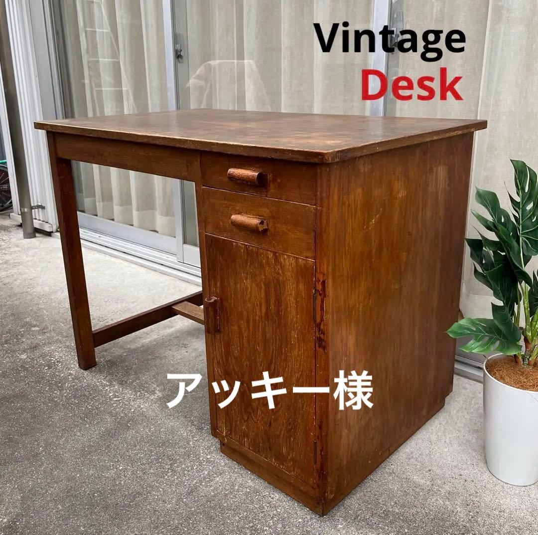 ヴィンテージ　USAF 40's デスク　米軍　アンティーク　机