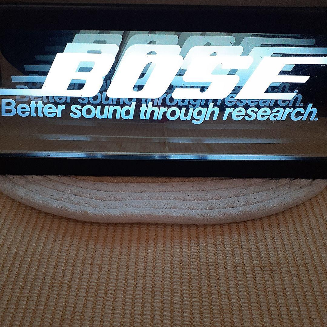 再値下げ BOSEファン必見 秋の夜長に BOSE 光るロゴ 装飾機器