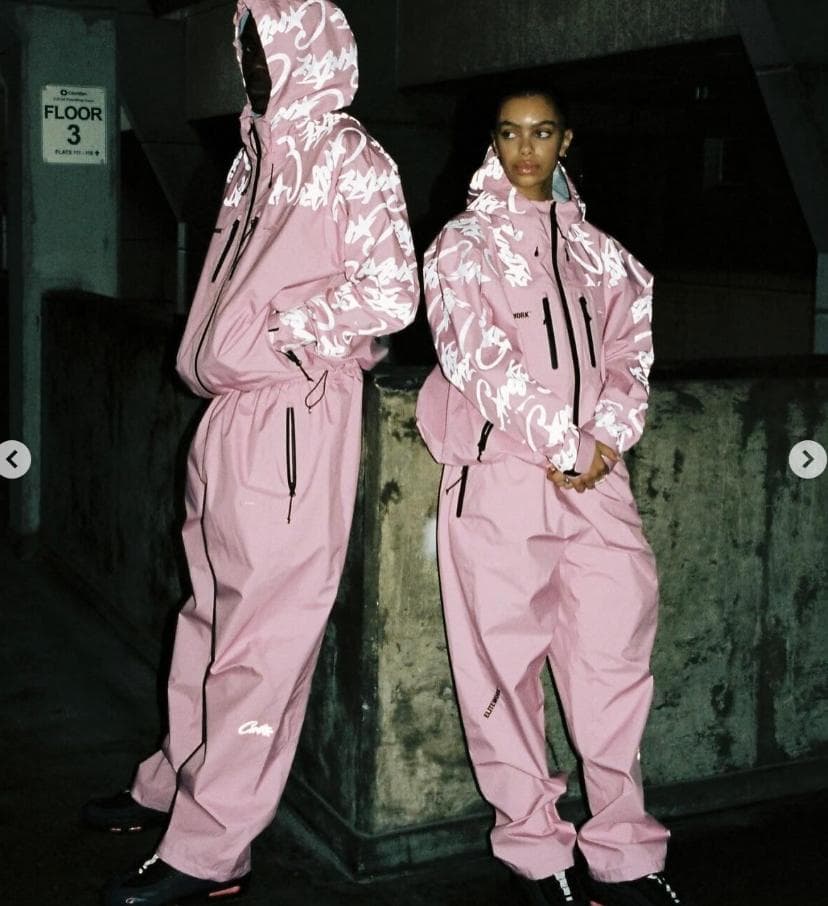 Corteiz ELITEWORK 防水 シェルパンツ ブラック XXL