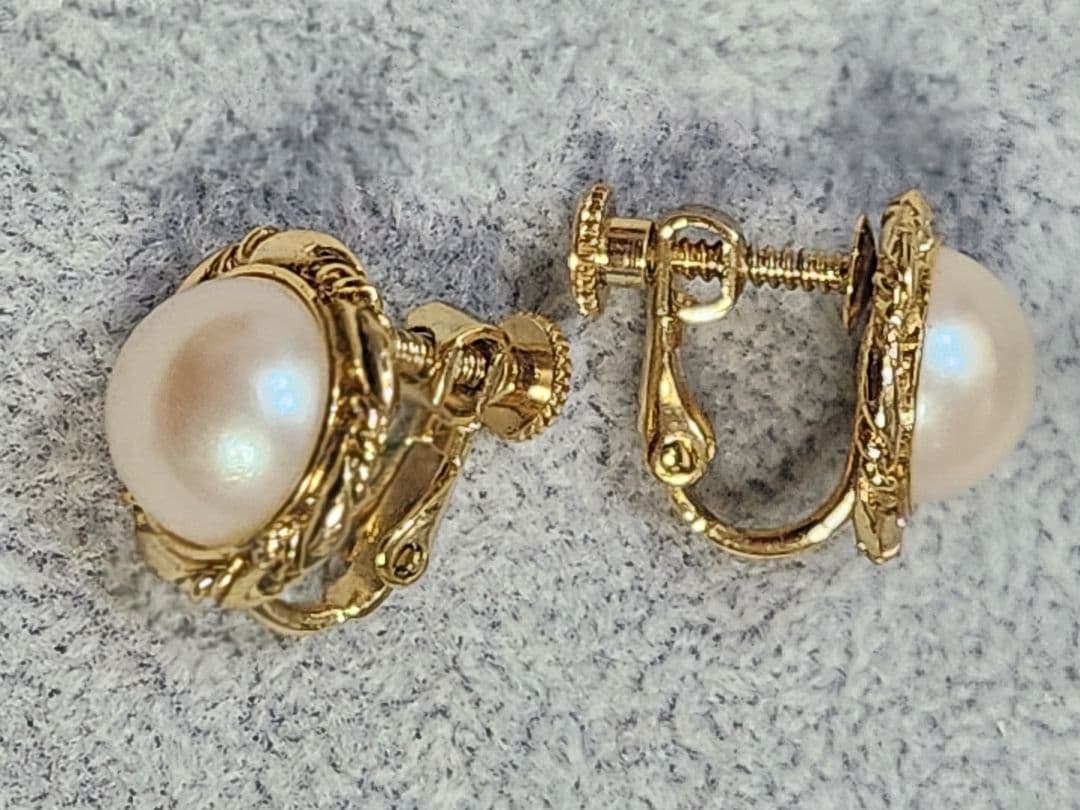 ※3点おまとめ※　パールネックレス　パールイヤリング　2連パール