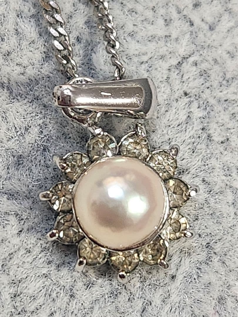 ※3点おまとめ※　パールネックレス　パールイヤリング　2連パール