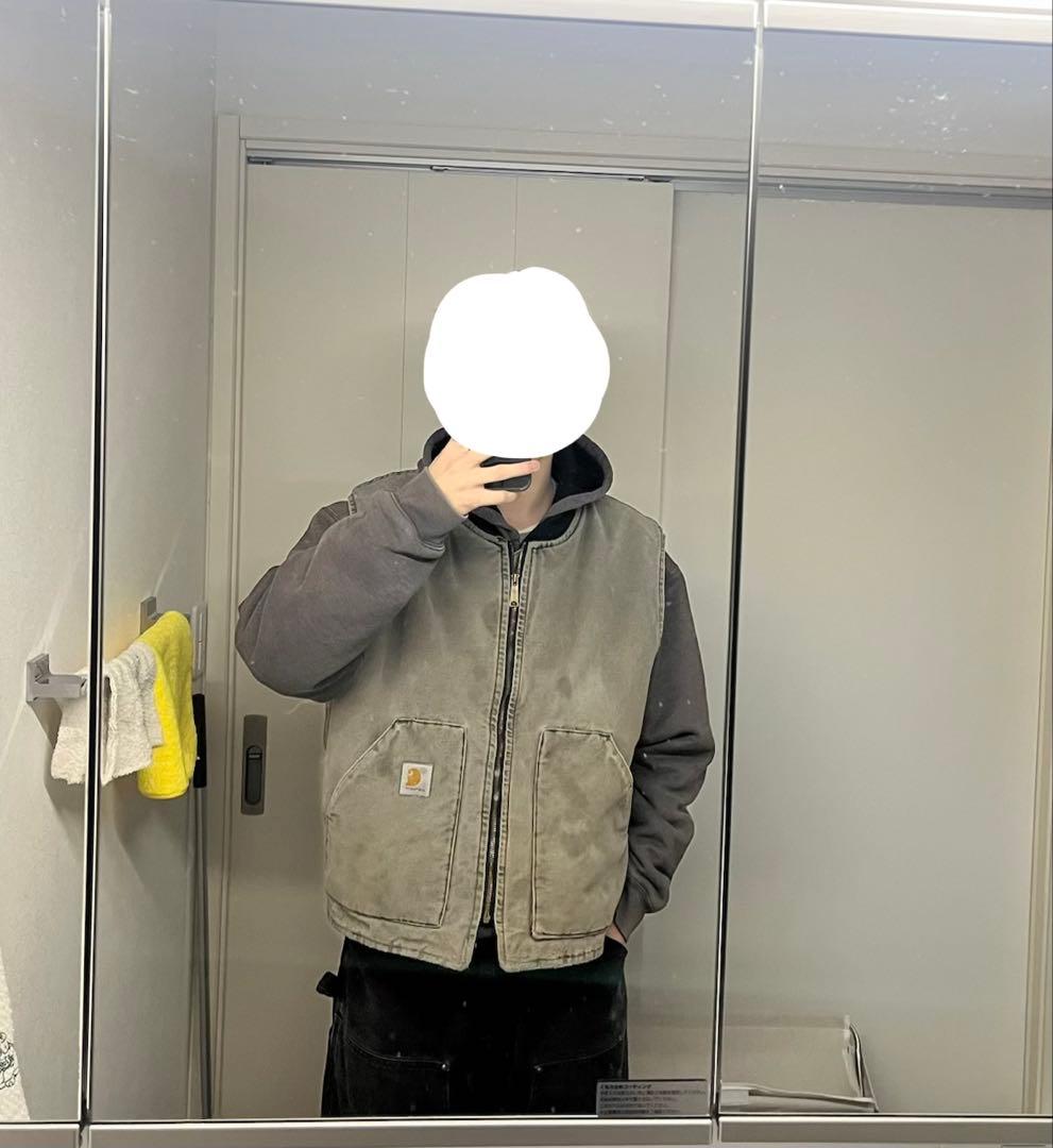 鬼フェード　80s USA製 Carhartt アークティックベスト（XL）