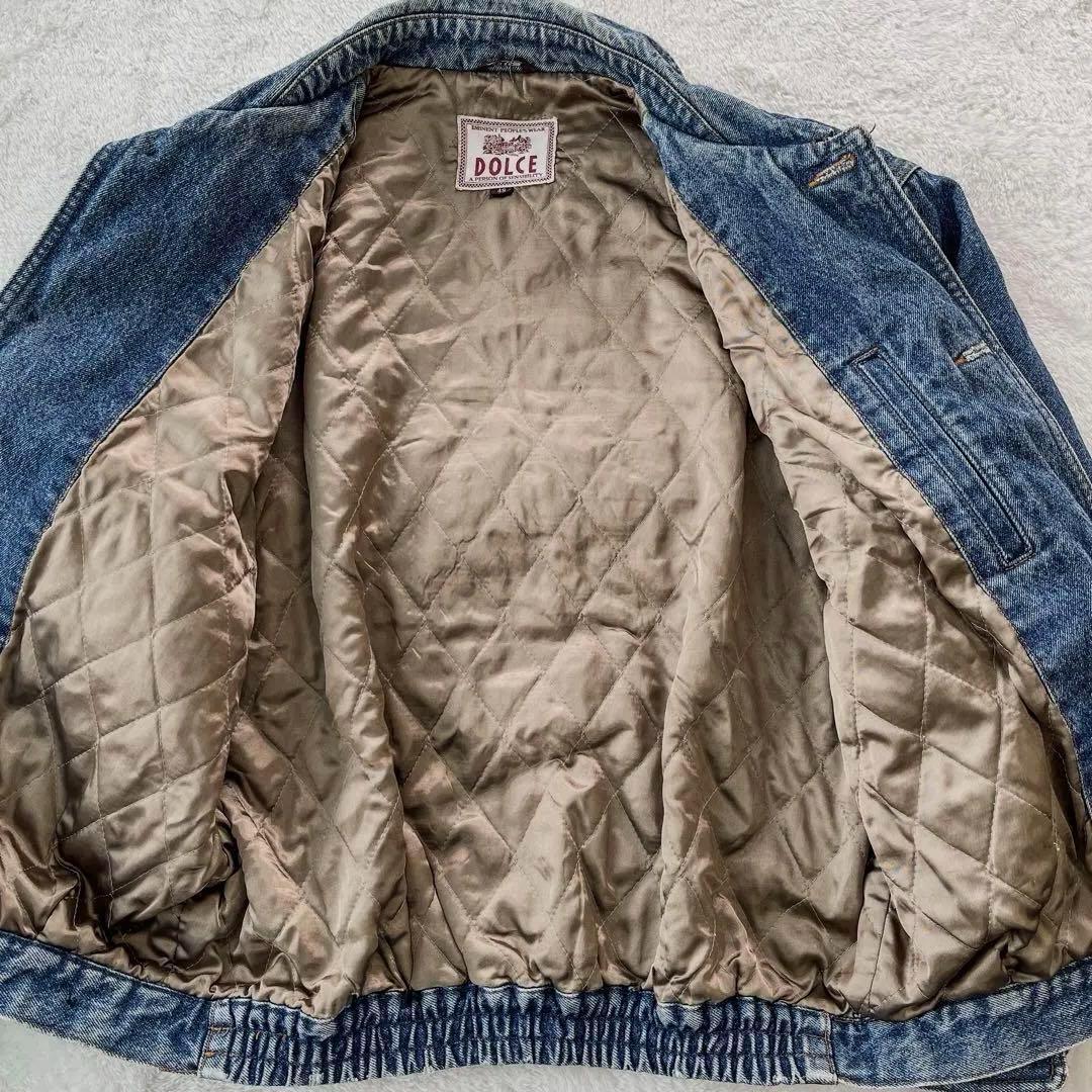 vintage オーバーデニムブルゾンジャケット ドリズラーボックス型 アメカジ