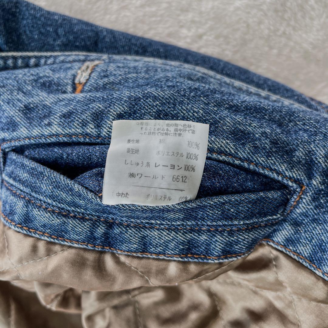 vintage オーバーデニムブルゾンジャケット ドリズラーボックス型 アメカジ