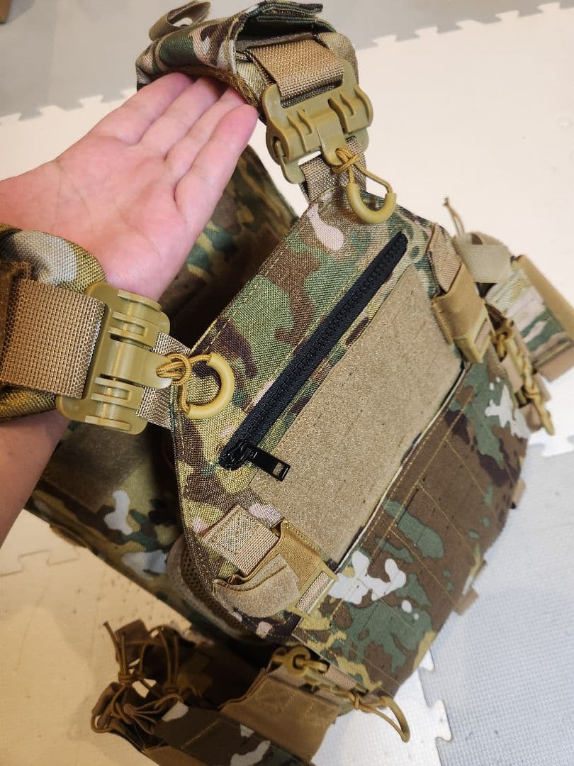 プレートキャリア MOELLシステム 高耐久性 マルチカム、プレキャリ