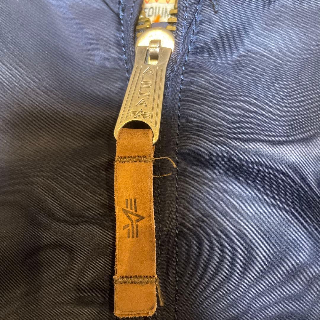 て*ん様 ALPHA INDUSTRIES MA-1フライトジャケット ネイビー