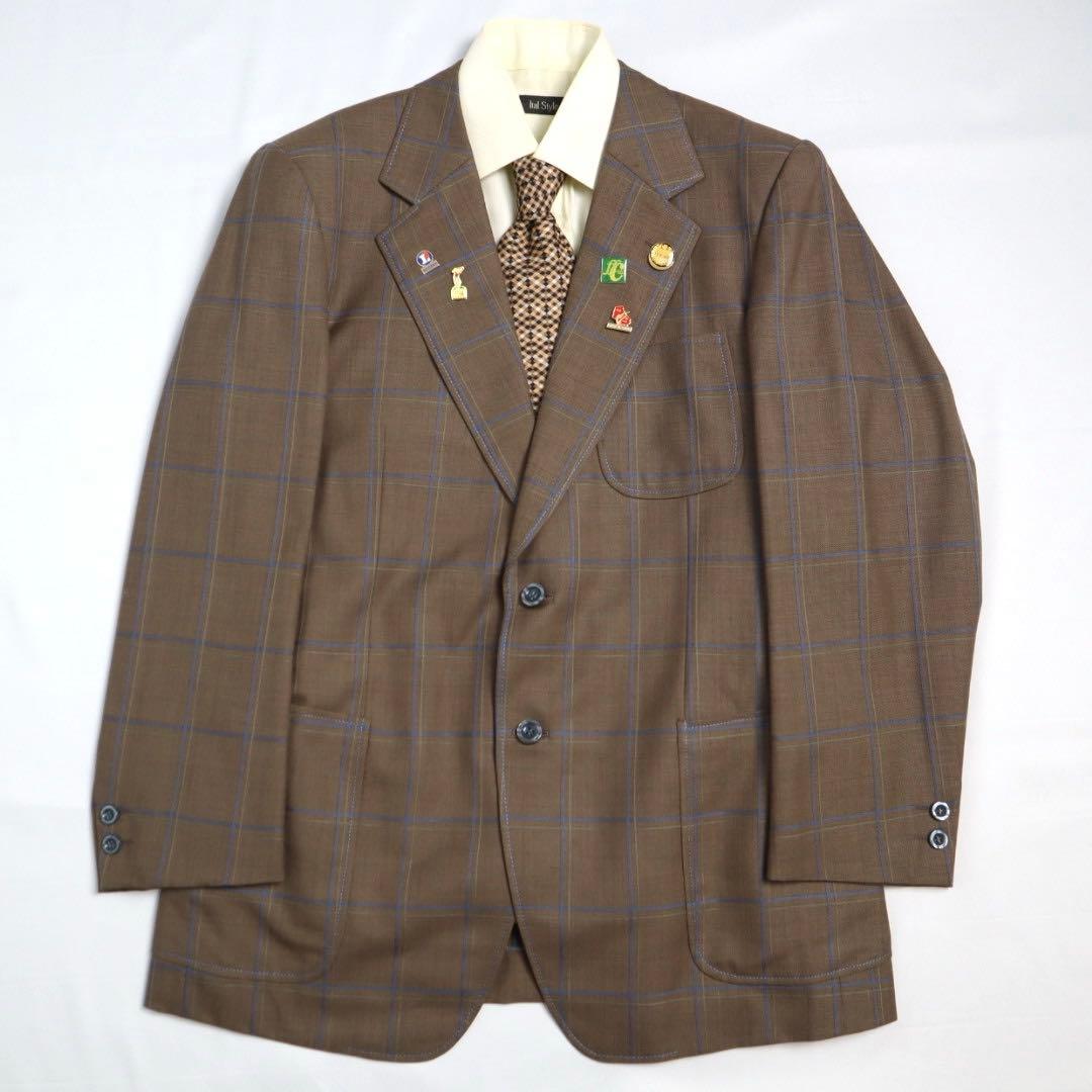 4点セット vintage 80s スーツ セットアップ ピンズ HERMES