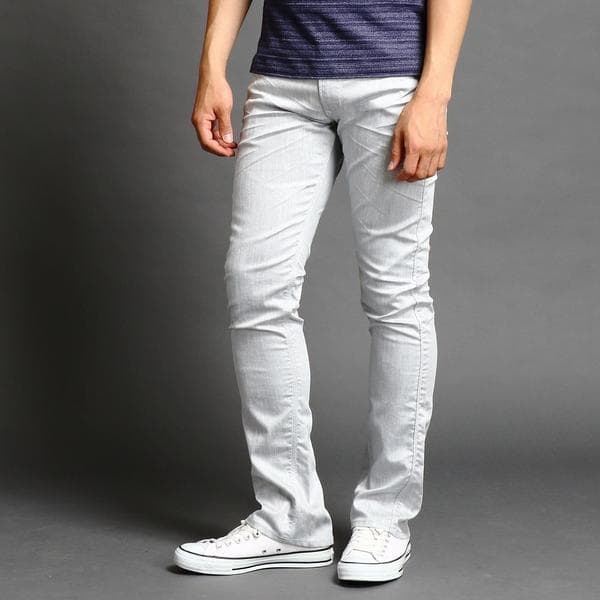 ニコル ビット金具付きデザインパンツ ホワイト 48（L）