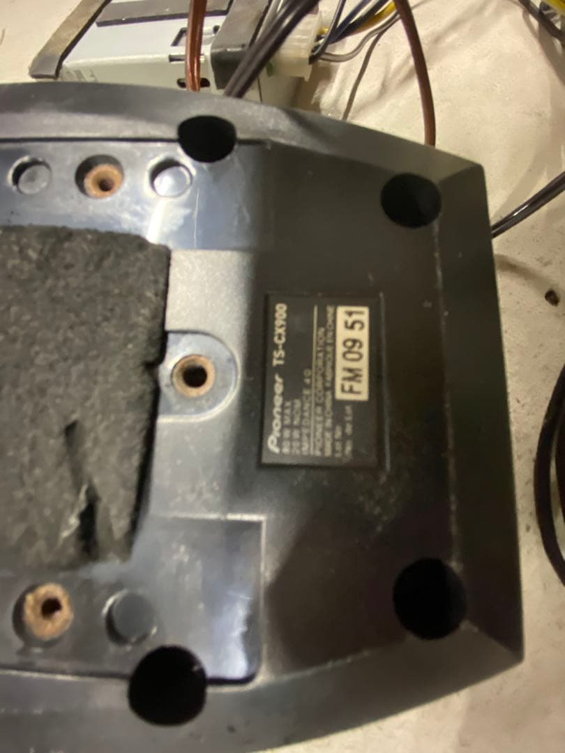 Carrozzeria カロッツェリア　アンプ　スピーカーset