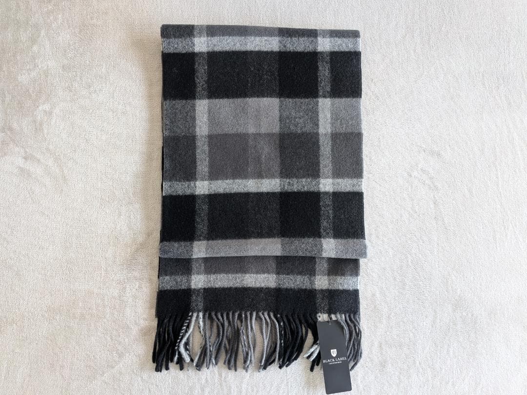 新品！ ブラックレーベルクレストブリッジ　クレストブリッジチェックマフラー