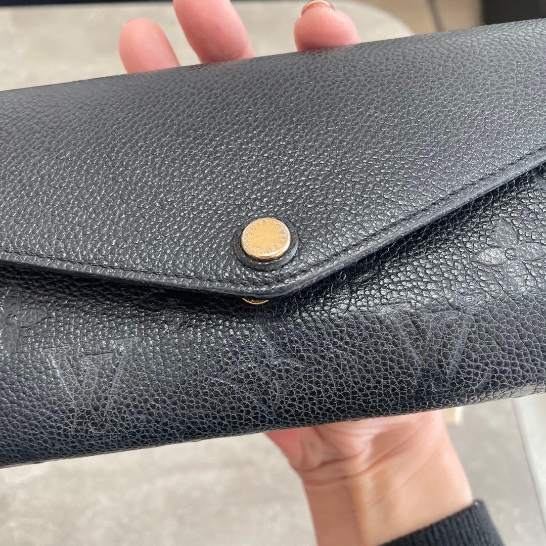 LOUIS VUITTON ポルト・フォイユ・サラ・モノグラム・アンプラント