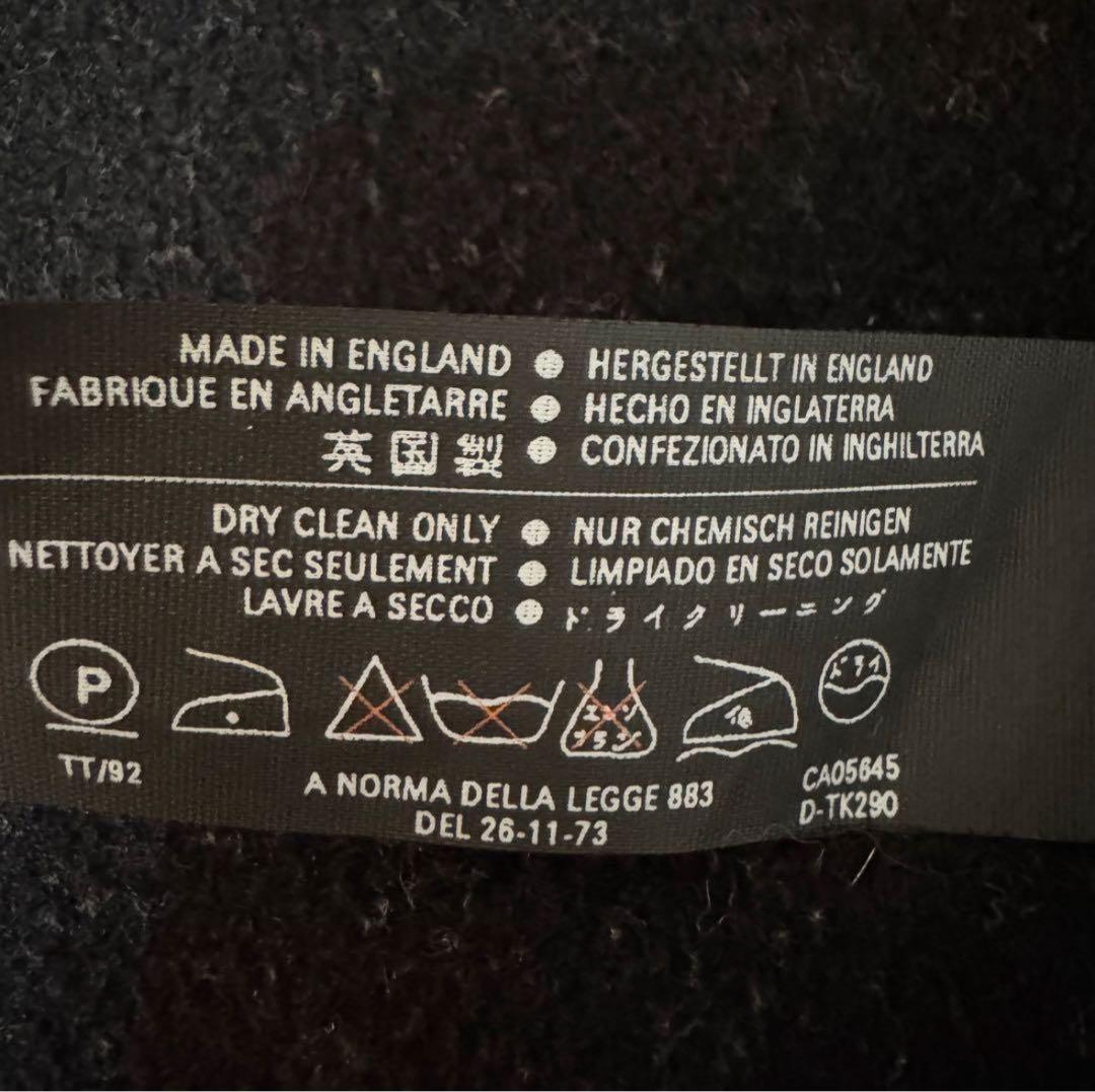 伊地知  英国製 グローバーオール ダッフルコート 黒 メンズ L相当