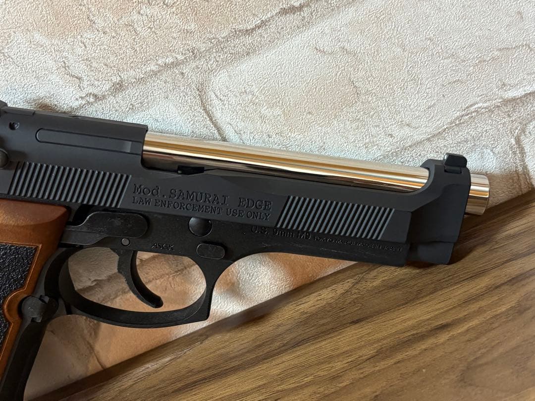 【極美品】【簡易的な鏡面磨き処理】東京マルイ サムライエッジ ハイグレード