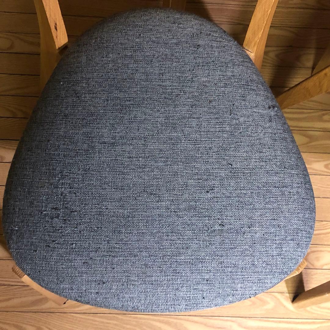 カリガリス風チェア×4脚　北欧風　ナチュラル