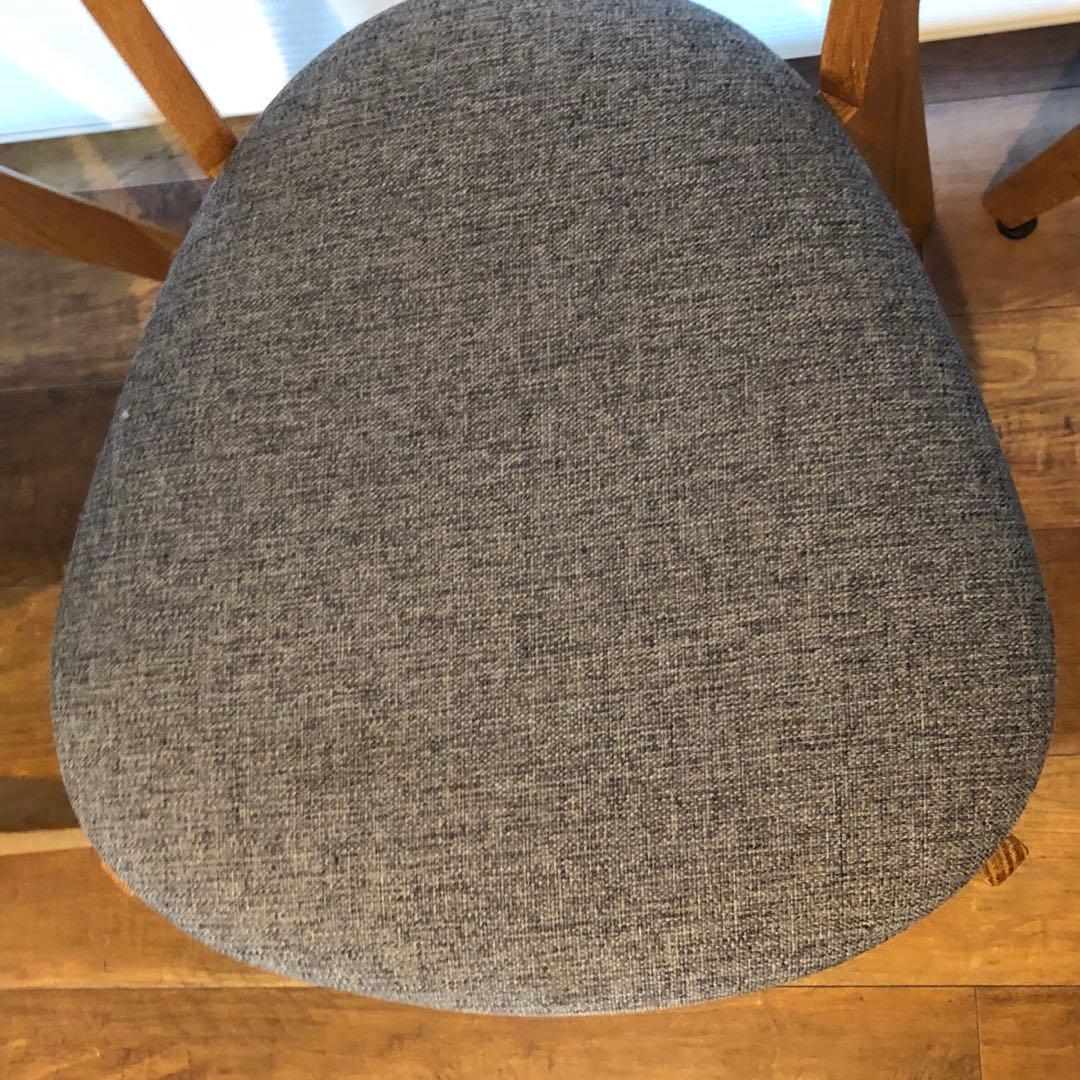 カリガリス風チェア×4脚　北欧風　ナチュラル