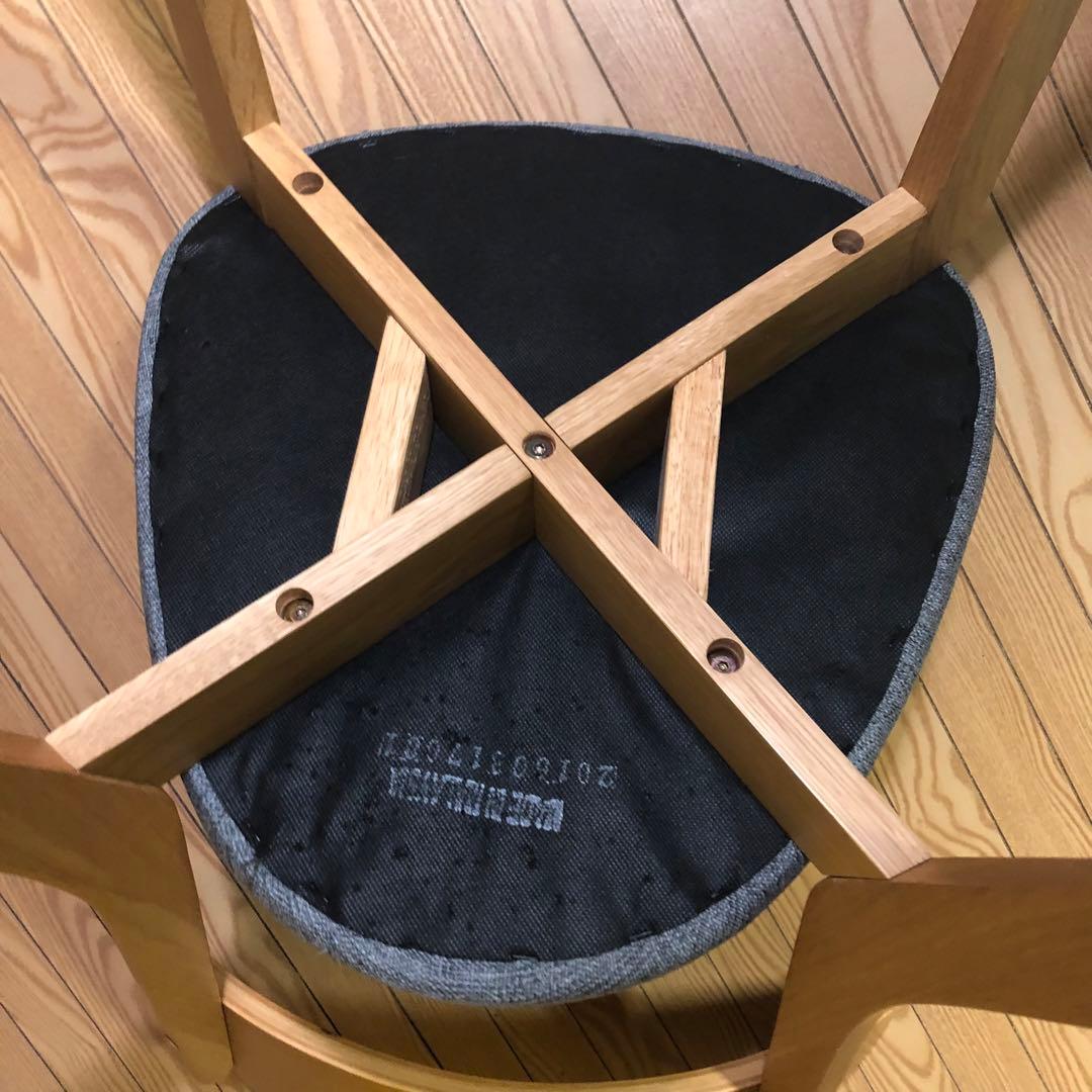 カリガリス風チェア×4脚　北欧風　ナチュラル