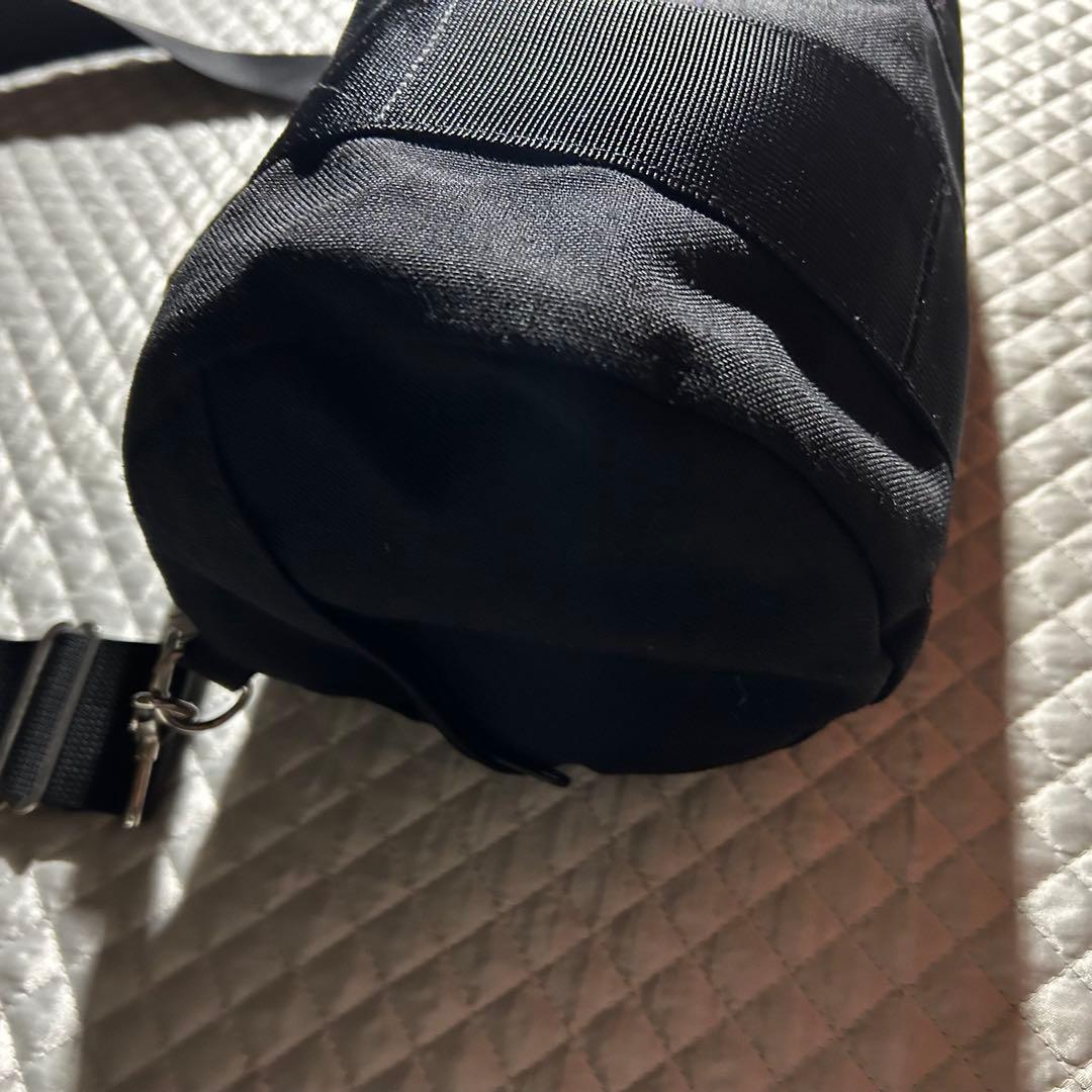 HOMME PLUS ボストンショルダーバッグ バンド 黒