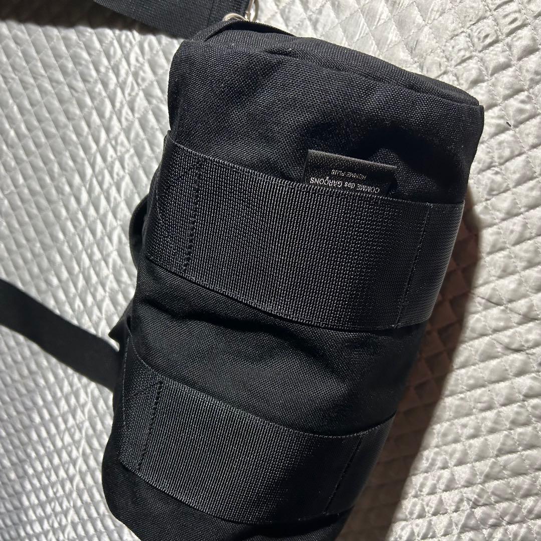 HOMME PLUS ボストンショルダーバッグ バンド 黒