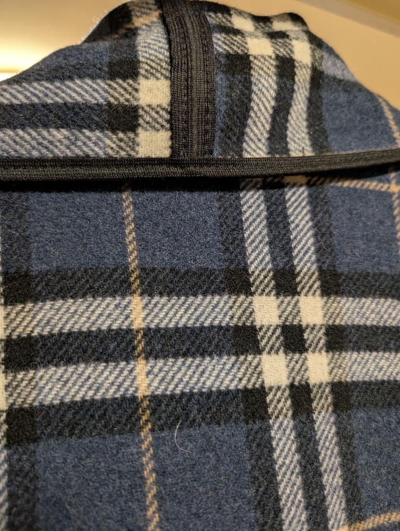 David Barry London リバーシブル ポンチョ ケープコート