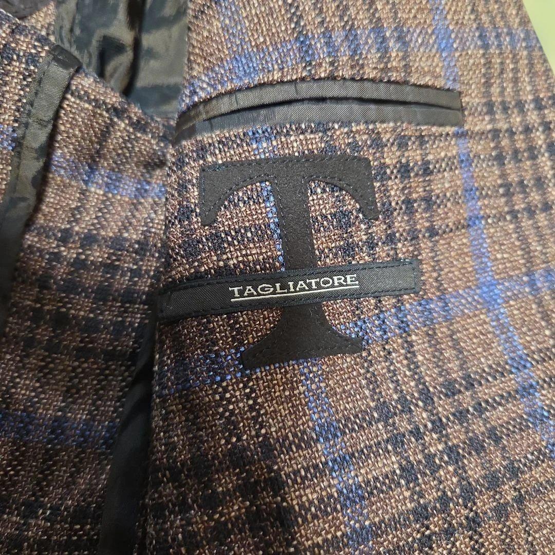 タリアトーレ テーラードジャケット サイズ46 ペンチェック