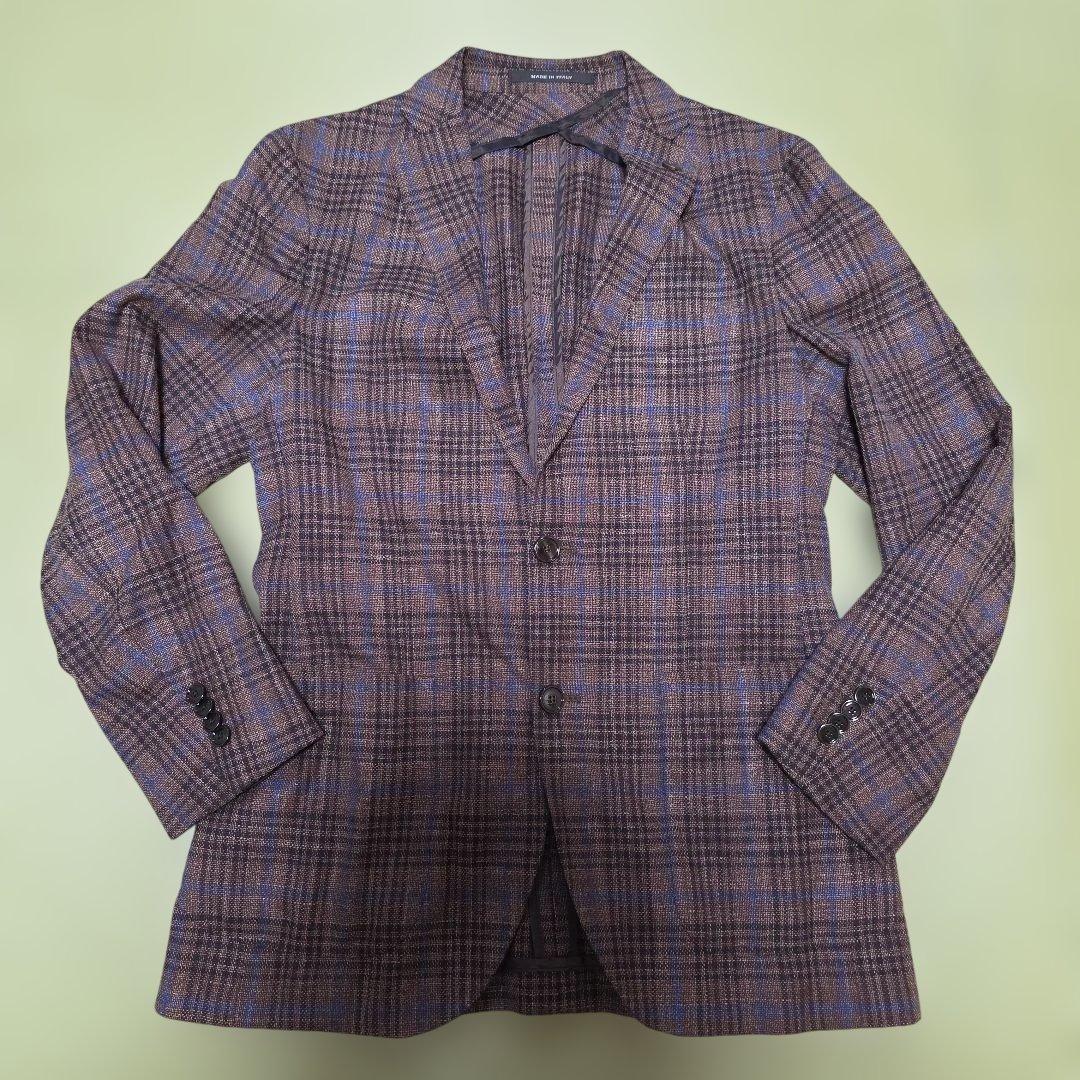 タリアトーレ テーラードジャケット サイズ46 ペンチェック