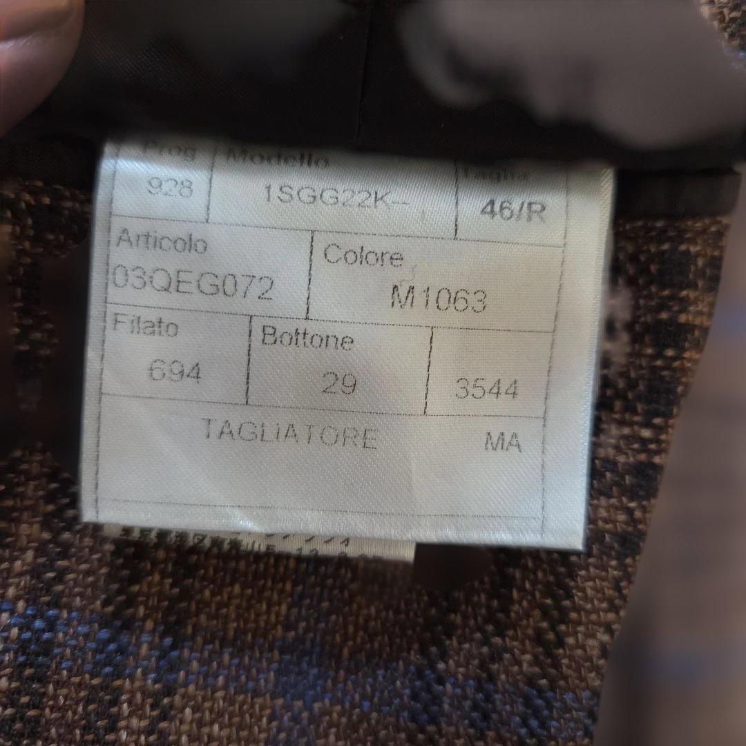 タリアトーレ テーラードジャケット サイズ46 ペンチェック