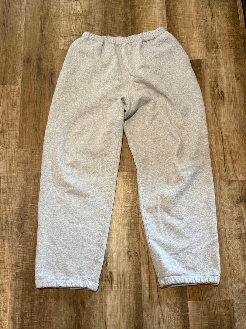 COMOLI size2 コットン吊裏毛 パンツ HEATHER GRAY