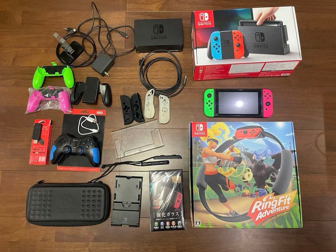 Nintendo Switch 本体+ リングフィットアドベンチャー　etc.