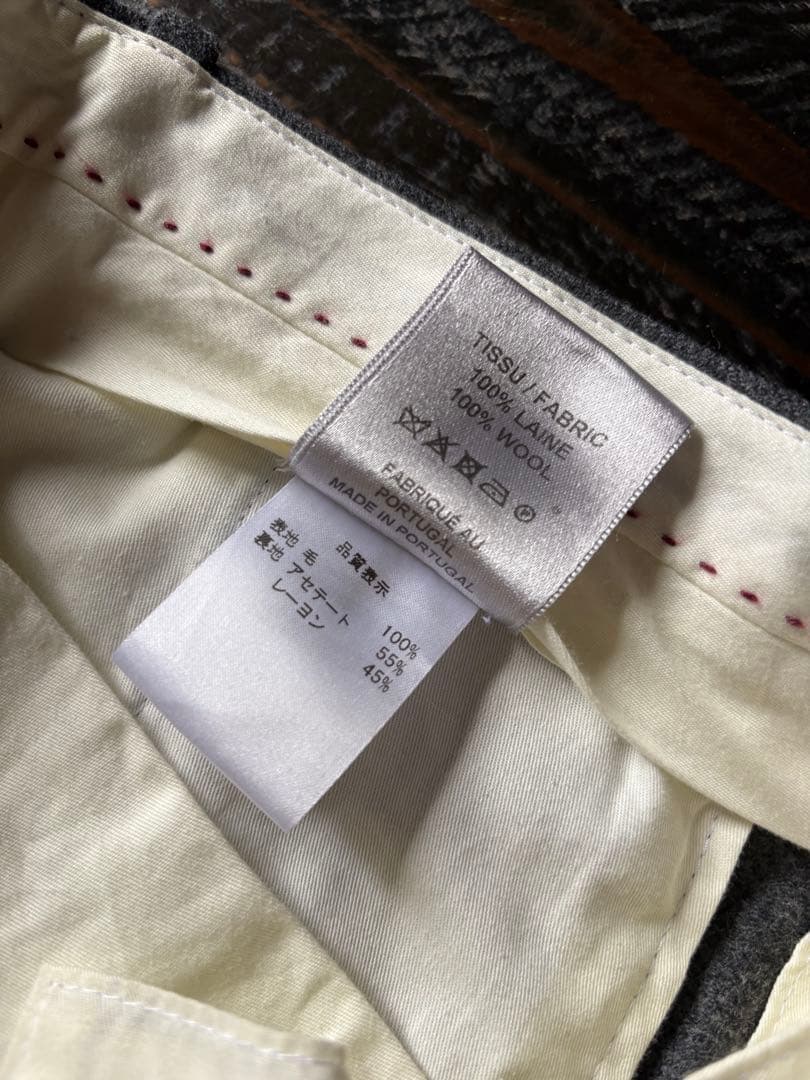 ベルナールザンス　bac j beams f ウールフランネル　36