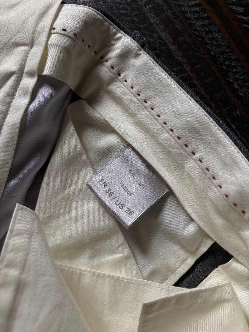 ベルナールザンス　bac j beams f ウールフランネル　36