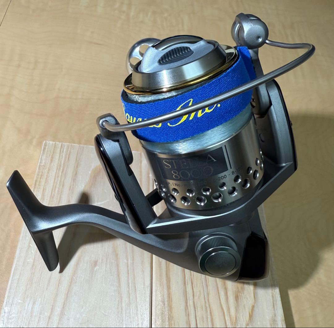 SHIMANO 95 STELLA 8000 FISHERMAN ハンドル付き