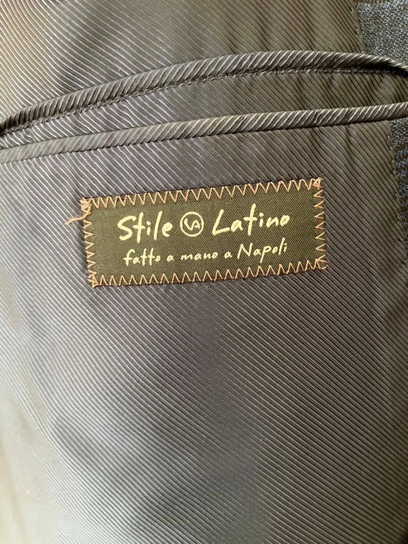 年末年始セール　極美品stile latino スティレラティーノ　ダブルスーツ