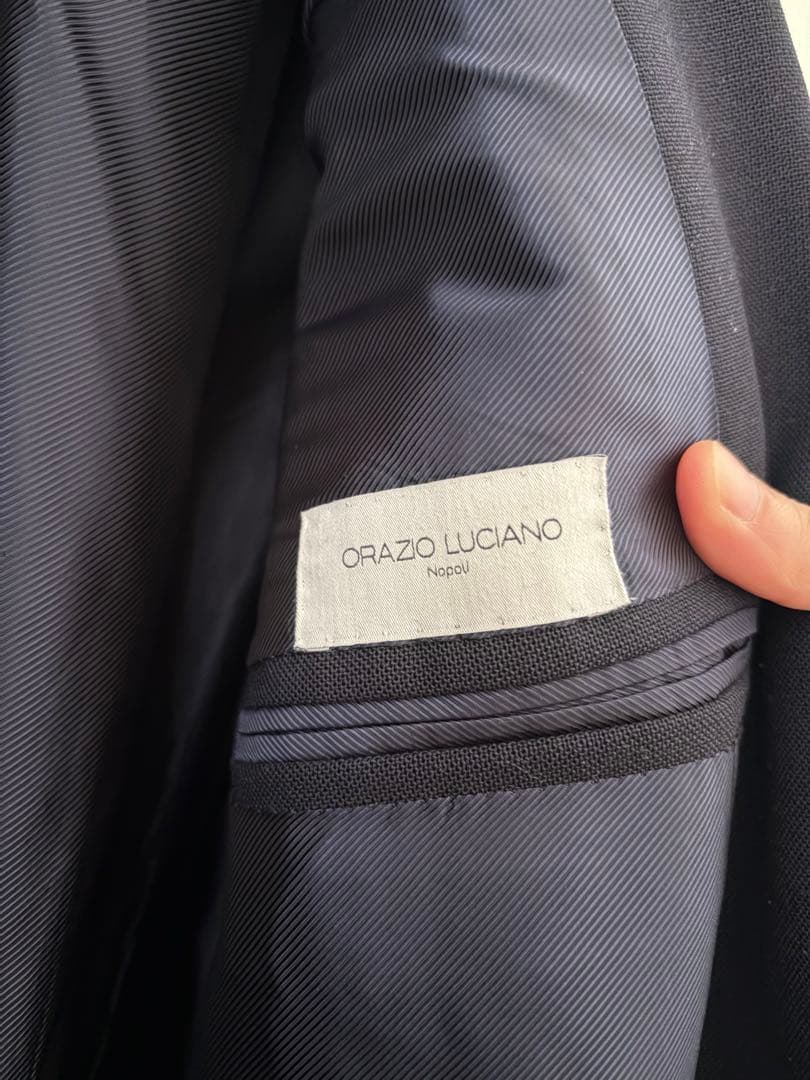 定価50万 オラッチオルチアーノ ダブル ブレザー ジャケット 46